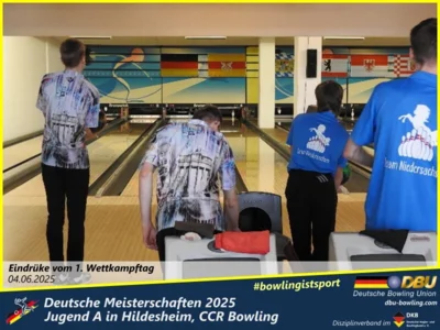 Foto des Albums: Fotoalbum 1 von den Deutschen Meisterschaften 2025 der Jugend A (U14) in Hildesheim, CCR Bowling