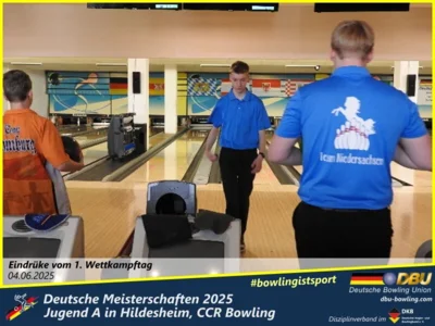 Foto des Albums: Fotoalbum 1 von den Deutschen Meisterschaften 2025 der Jugend A (U14) in Hildesheim, CCR Bowling
