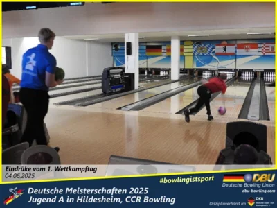 Foto des Albums: Fotoalbum 1 von den Deutschen Meisterschaften 2025 der Jugend A (U14) in Hildesheim, CCR Bowling