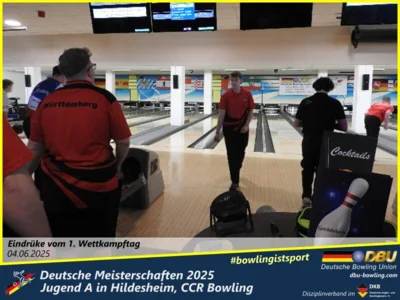 Foto des Albums: Fotoalbum 1 von den Deutschen Meisterschaften 2025 der Jugend A (U14) in Hildesheim, CCR Bowling