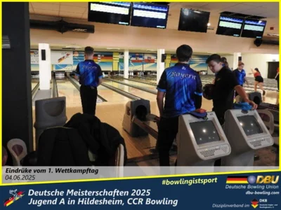 Foto des Albums: Fotoalbum 1 von den Deutschen Meisterschaften 2025 der Jugend A (U14) in Hildesheim, CCR Bowling