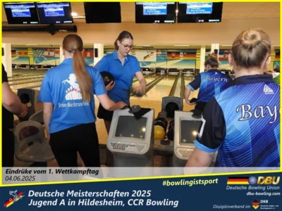 Foto des Albums: Fotoalbum 1 von den Deutschen Meisterschaften 2025 der Jugend A (U14) in Hildesheim, CCR Bowling