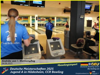 Foto des Albums: Fotoalbum 1 von den Deutschen Meisterschaften 2025 der Jugend A (U14) in Hildesheim, CCR Bowling