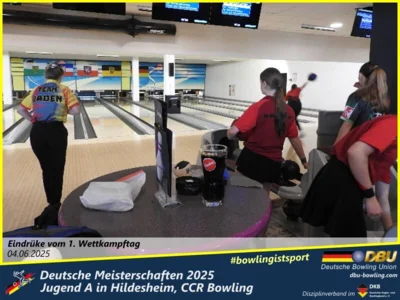 Foto des Albums: Fotoalbum 1 von den Deutschen Meisterschaften 2025 der Jugend A (U14) in Hildesheim, CCR Bowling