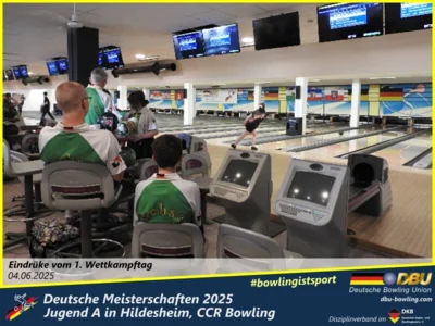 Foto des Albums: Fotoalbum 1 von den Deutschen Meisterschaften 2025 der Jugend A (U14) in Hildesheim, CCR Bowling