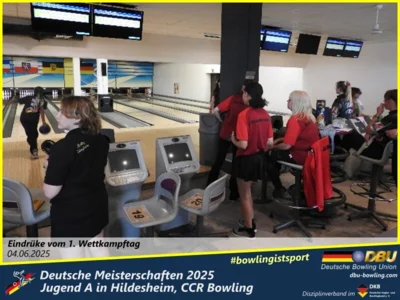 Foto des Albums: Fotoalbum 1 von den Deutschen Meisterschaften 2025 der Jugend A (U14) in Hildesheim, CCR Bowling