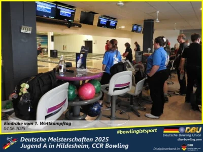 Foto des Albums: Fotoalbum 1 von den Deutschen Meisterschaften 2025 der Jugend A (U14) in Hildesheim, CCR Bowling