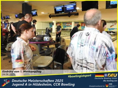 Foto des Albums: Fotoalbum 1 von den Deutschen Meisterschaften 2025 der Jugend A (U14) in Hildesheim, CCR Bowling