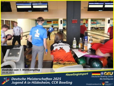 Foto des Albums: Fotoalbum 1 von den Deutschen Meisterschaften 2025 der Jugend A (U14) in Hildesheim, CCR Bowling