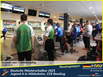 Foto des Albums: Fotoalbum 1 von den Deutschen Meisterschaften 2025 der Jugend A (U14) in Hildesheim, CCR Bowling
