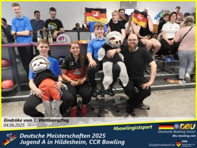 Foto des Albums: Fotoalbum 1 von den Deutschen Meisterschaften 2025 der Jugend A (U14) in Hildesheim, CCR Bowling
