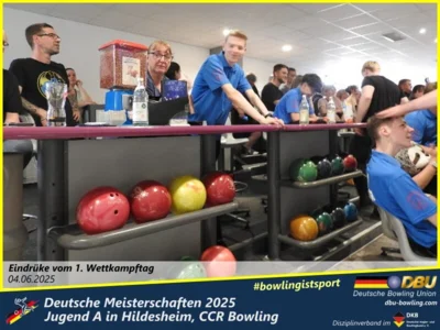 Foto des Albums: Fotoalbum 1 von den Deutschen Meisterschaften 2025 der Jugend A (U14) in Hildesheim, CCR Bowling
