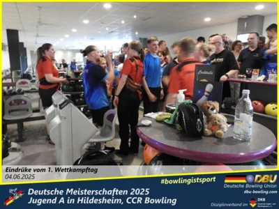 Foto des Albums: Fotoalbum 1 von den Deutschen Meisterschaften 2025 der Jugend A (U14) in Hildesheim, CCR Bowling