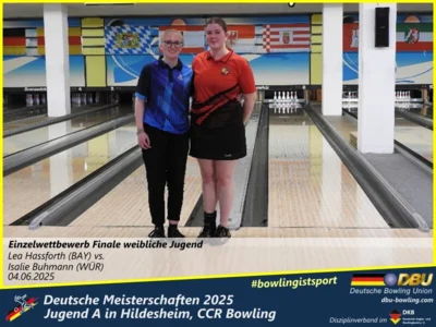 Foto des Albums: Fotoalbum 1 von den Deutschen Meisterschaften 2025 der Jugend A (U14) in Hildesheim, CCR Bowling
