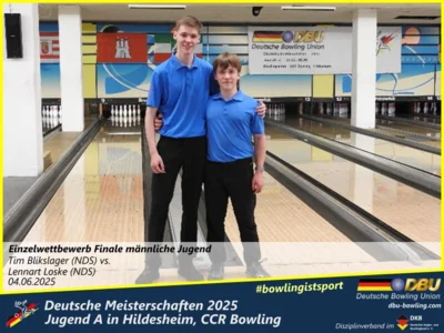 Foto des Albums: Fotoalbum 1 von den Deutschen Meisterschaften 2025 der Jugend A (U14) in Hildesheim, CCR Bowling