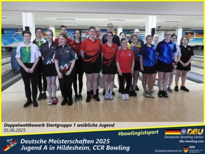 Foto des Albums: Fotoalbum 2 von den Deutschen Meisterschaften 2025 der Jugend A (U14) in Hildesheim, CCR Bowling