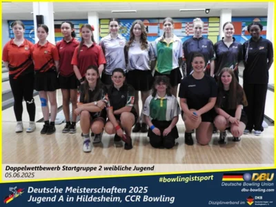 Foto des Albums: Fotoalbum 2 von den Deutschen Meisterschaften 2025 der Jugend A (U14) in Hildesheim, CCR Bowling
