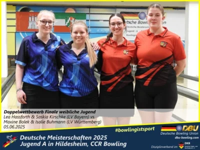 Foto des Albums: Fotoalbum 2 von den Deutschen Meisterschaften 2025 der Jugend A (U14) in Hildesheim, CCR Bowling