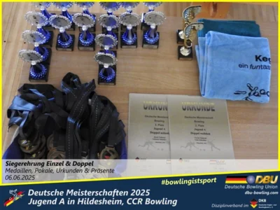 Foto des Albums: Fotoalbum 3 von den Deutschen Meisterschaften 2025 der Jugend A (U14) in Hildesheim, CCR Bowling