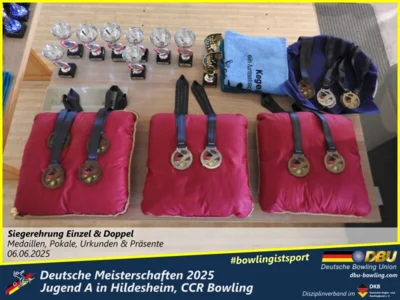 Foto des Albums: Fotoalbum 3 von den Deutschen Meisterschaften 2025 der Jugend A (U14) in Hildesheim, CCR Bowling