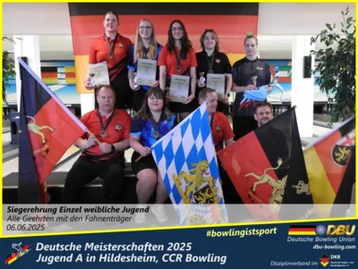 Foto des Albums: Fotoalbum 3 von den Deutschen Meisterschaften 2025 der Jugend A (U14) in Hildesheim, CCR Bowling