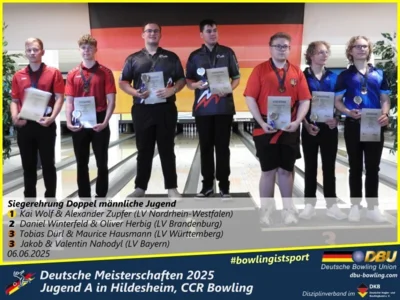 Foto des Albums: Fotoalbum 3 von den Deutschen Meisterschaften 2025 der Jugend A (U14) in Hildesheim, CCR Bowling
