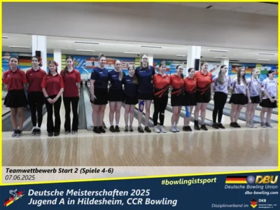 Foto des Albums: Fotoalbum 4 von den Deutschen Meisterschaften 2025 der Jugend A (U14) in Hildesheim, CCR Bowling