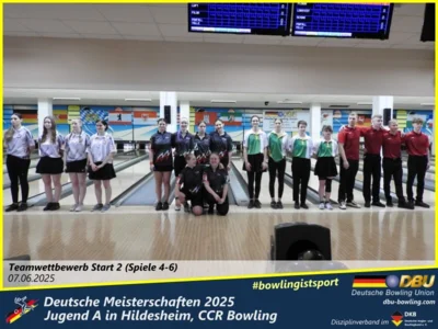Foto des Albums: Fotoalbum 4 von den Deutschen Meisterschaften 2025 der Jugend A (U14) in Hildesheim, CCR Bowling