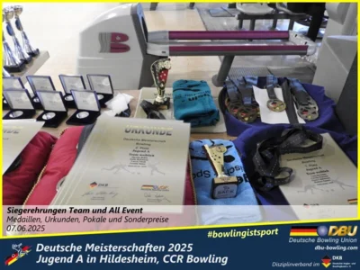 Foto des Albums: Fotoalbum 4 von den Deutschen Meisterschaften 2025 der Jugend A (U14) in Hildesheim, CCR Bowling