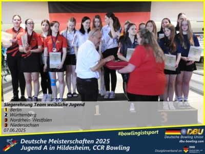 Foto des Albums: Fotoalbum 4 von den Deutschen Meisterschaften 2025 der Jugend A (U14) in Hildesheim, CCR Bowling