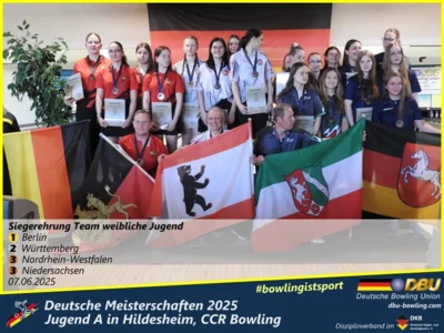 Foto des Albums: Fotoalbum 4 von den Deutschen Meisterschaften 2025 der Jugend A (U14) in Hildesheim, CCR Bowling
