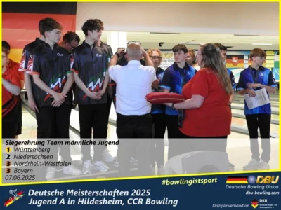 Foto des Albums: Fotoalbum 4 von den Deutschen Meisterschaften 2025 der Jugend A (U14) in Hildesheim, CCR Bowling