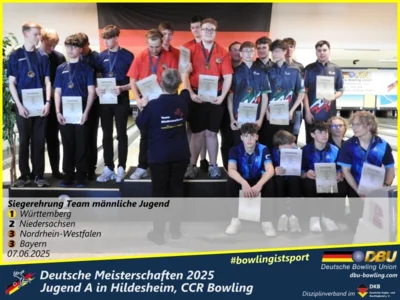 Foto des Albums: Fotoalbum 4 von den Deutschen Meisterschaften 2025 der Jugend A (U14) in Hildesheim, CCR Bowling