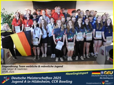 Foto des Albums: Fotoalbum 4 von den Deutschen Meisterschaften 2025 der Jugend A (U14) in Hildesheim, CCR Bowling