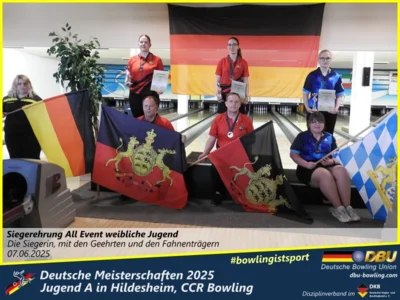 Foto des Albums: Fotoalbum 4 von den Deutschen Meisterschaften 2025 der Jugend A (U14) in Hildesheim, CCR Bowling