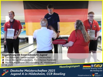 Foto des Albums: Fotoalbum 4 von den Deutschen Meisterschaften 2025 der Jugend A (U14) in Hildesheim, CCR Bowling