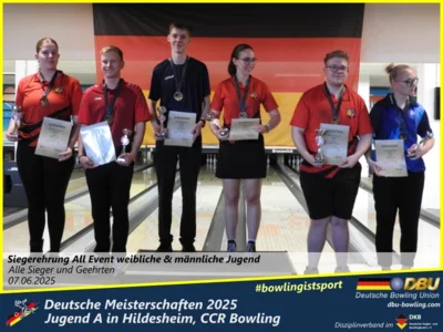 Foto des Albums: Fotoalbum 4 von den Deutschen Meisterschaften 2025 der Jugend A (U14) in Hildesheim, CCR Bowling