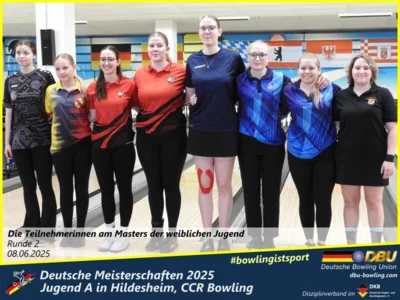 Foto des Albums: Fotoalbum 5 von den Deutschen Meisterschaften 2025 der Jugend A (U14) in Hildesheim, CCR Bowling