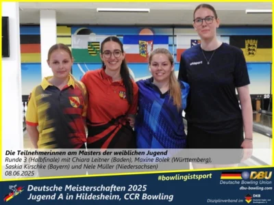 Foto des Albums: Fotoalbum 5 von den Deutschen Meisterschaften 2025 der Jugend A (U14) in Hildesheim, CCR Bowling