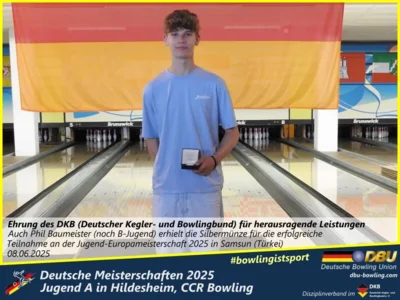 Foto des Albums: Fotoalbum 5 von den Deutschen Meisterschaften 2025 der Jugend A (U14) in Hildesheim, CCR Bowling