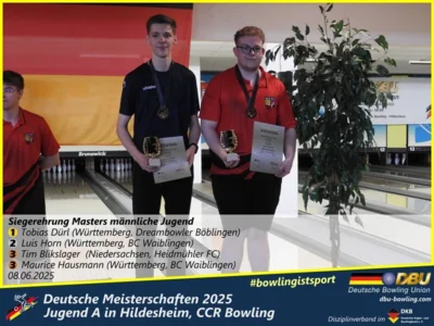Foto des Albums: Fotoalbum 5 von den Deutschen Meisterschaften 2025 der Jugend A (U14) in Hildesheim, CCR Bowling