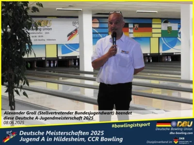 Foto des Albums: Fotoalbum 5 von den Deutschen Meisterschaften 2025 der Jugend A (U14) in Hildesheim, CCR Bowling