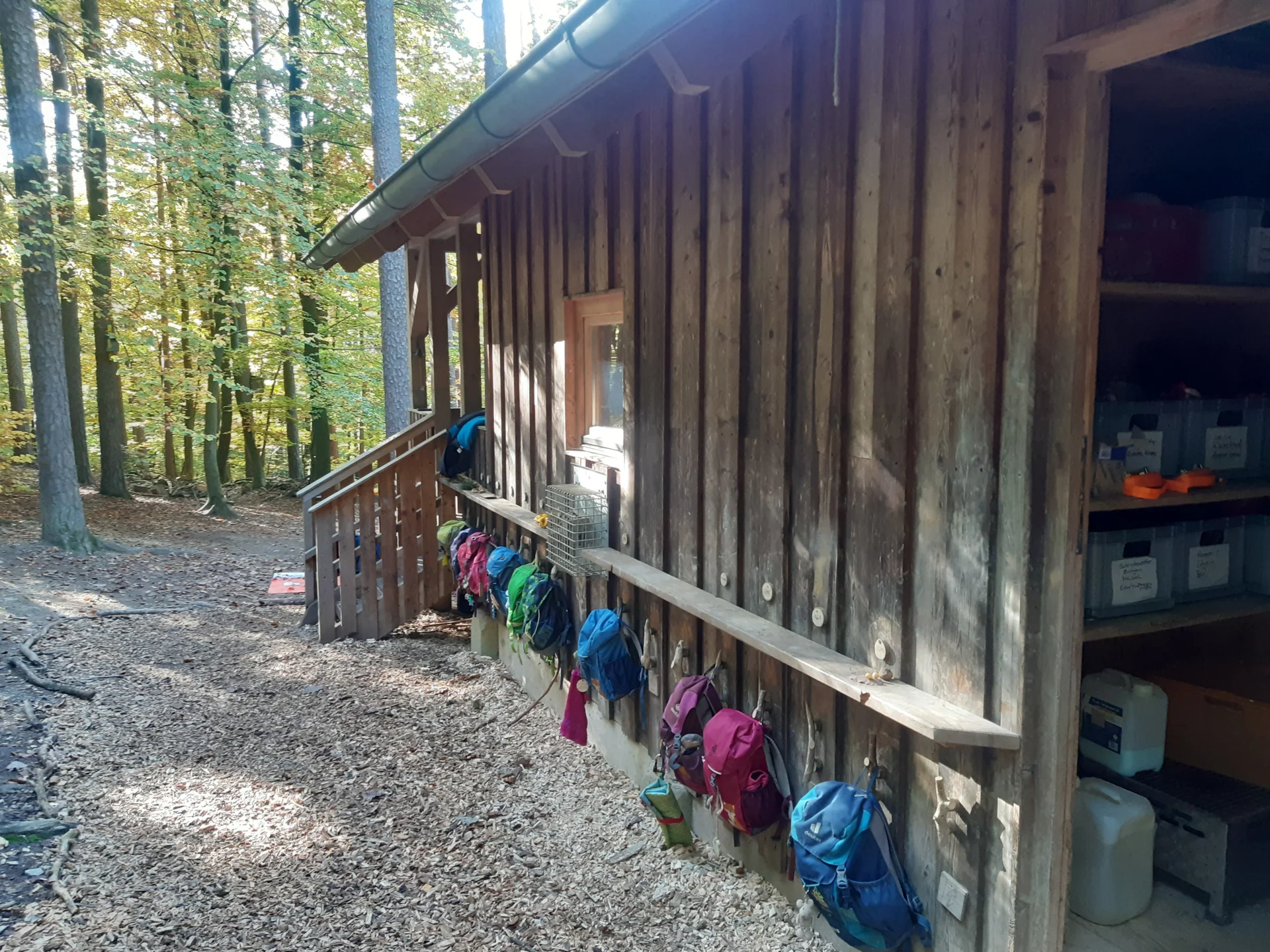 Bild: Rucksackhaken der Kinder