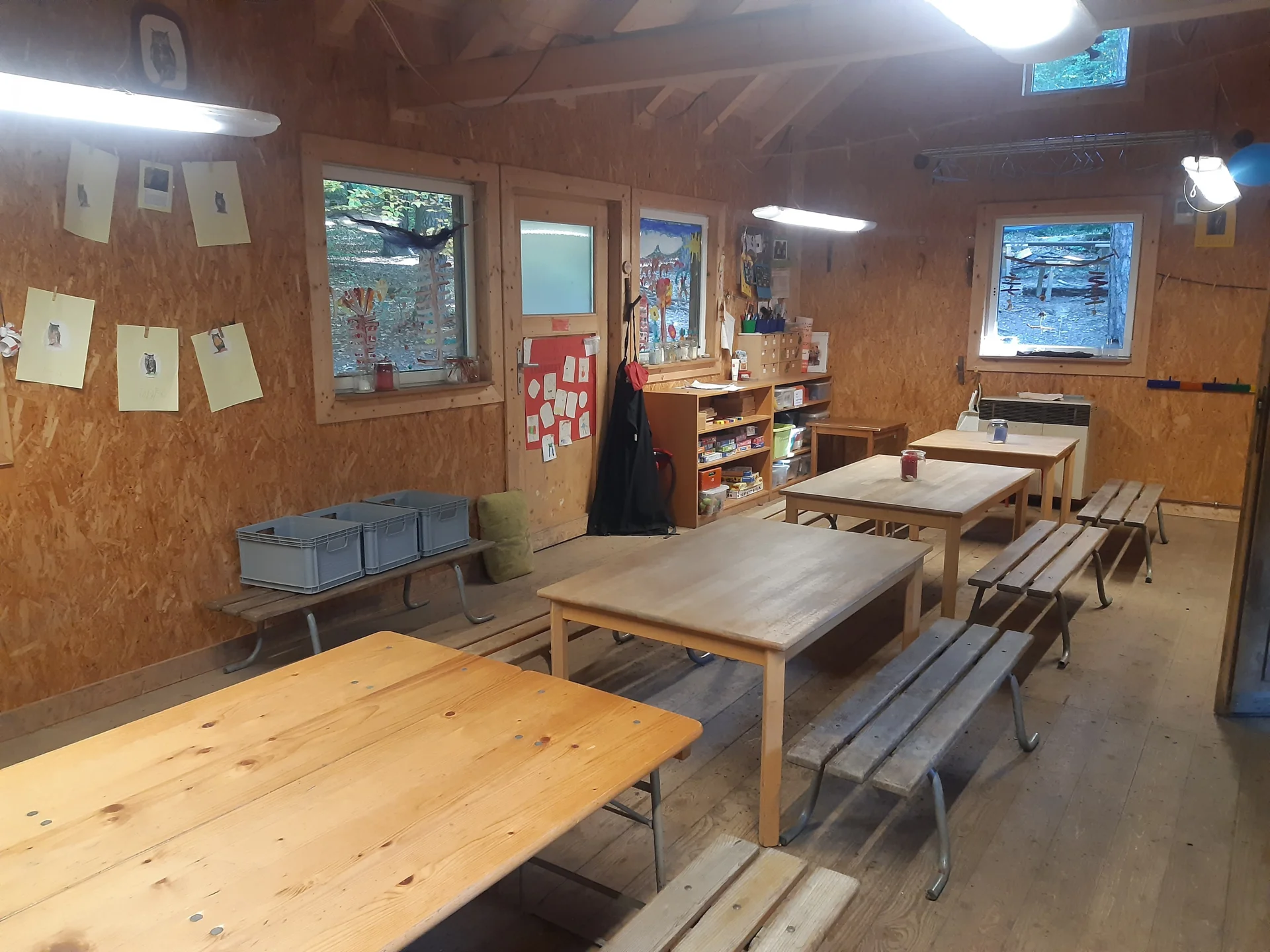 Bild: Innenbereich neue Hütte
