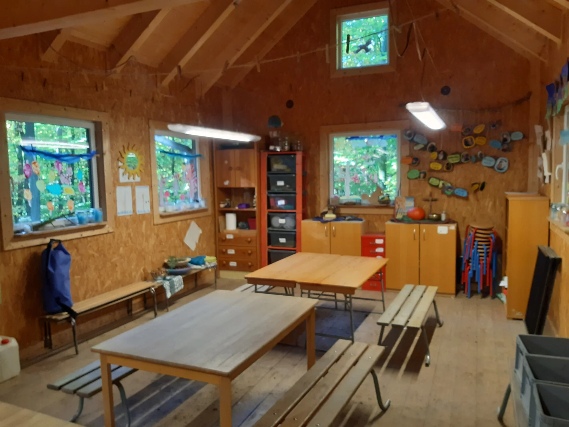 Bild: Innenbereich neue Hütte