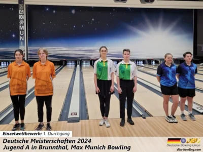 Foto des Albums: Fotoalbum 1 von den Deutschen Meisterschaften 2024 der Jugend A (U14) in Brunnthal, Max Munich Bowling