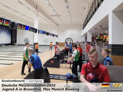 Foto des Albums: Fotoalbum 1 von den Deutschen Meisterschaften 2024 der Jugend A (U14) in Brunnthal, Max Munich Bowling
