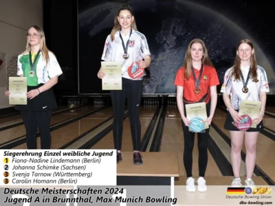 Foto des Albums: Fotoalbum 1 von den Deutschen Meisterschaften 2024 der Jugend A (U14) in Brunnthal, Max Munich Bowling