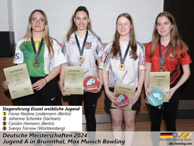 Foto des Albums: Fotoalbum 1 von den Deutschen Meisterschaften 2024 der Jugend A (U14) in Brunnthal, Max Munich Bowling