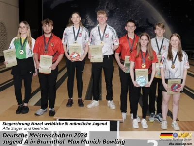 Foto des Albums: Fotoalbum 1 von den Deutschen Meisterschaften 2024 der Jugend A (U14) in Brunnthal, Max Munich Bowling